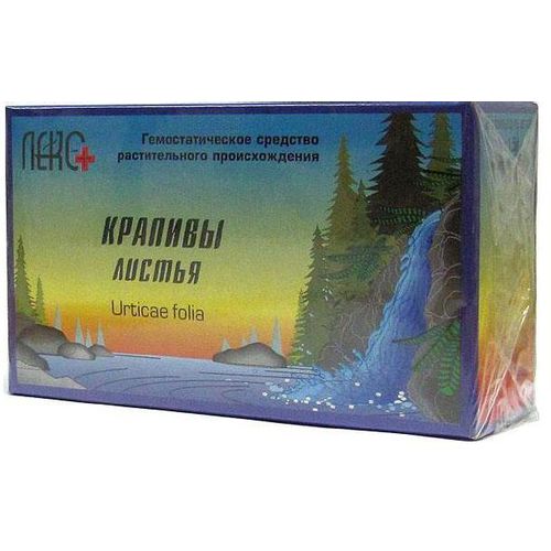 КРАПИВЫ ЛИСТЬЯ СЫРЬЕ РАСТИТЕЛЬНОЕ-ПОРОШОК  1,5 Г №20