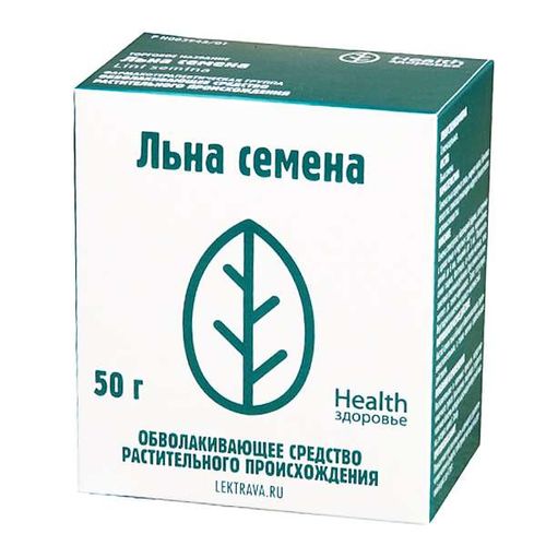 ЛЬНА ПОСЕВНОГО СЕМЕНА ЛЕКАРСТВЕННОЕ РАСТИТЕЛЬНОЕ СЫРЬЕ 50 Г №1