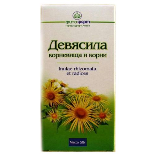 ДЕВЯСИЛА КОРНЕВИЩА И КОРНИ СЫРЬЕ РАСТИТЕЛЬНОЕ ИЗМЕЛЬЧЕННОЕ  50 Г №1