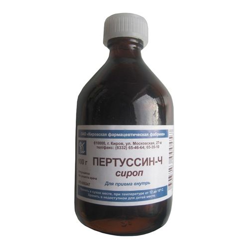 ПЕРТУССИН-Ч СИРОП 100 Г №1