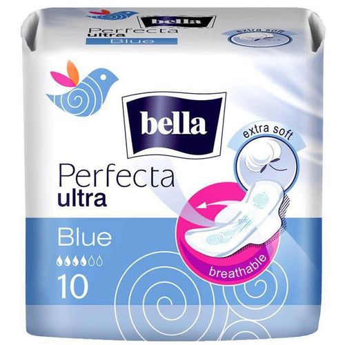 BELLA PERFECTA ПРОКЛАДКИ ГИГИЕНИЧЕСКИЕ ULTRA BLUE ПРОКЛАДКИ ЖЕНСКИЕ ГИГИЕНИЧЕСКИЕ №10