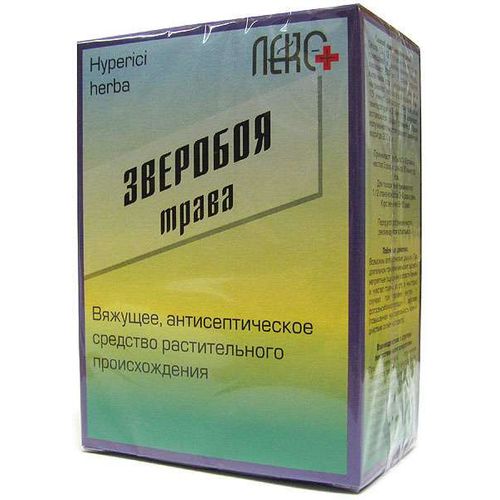 ЗВЕРОБОЯ ТРАВА СЫРЬЕ РАСТИТЕЛЬНОЕ ИЗМЕЛЬЧЕННОЕ 50 Г №1