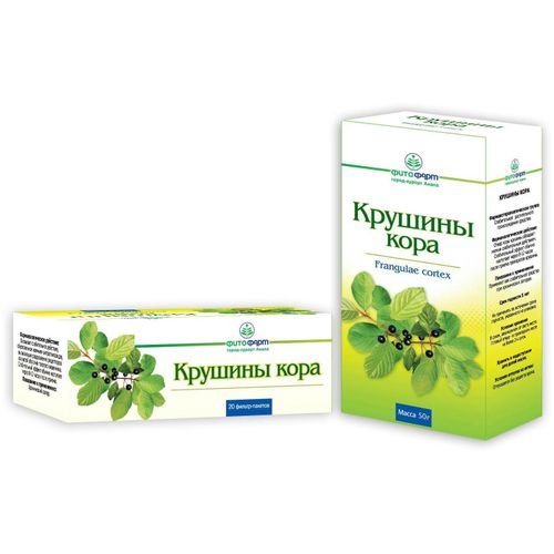 КРУШИНЫ КОРА СЫРЬЕ РАСТИТЕЛЬНОЕ-ПОРОШОК  2 Г №20
