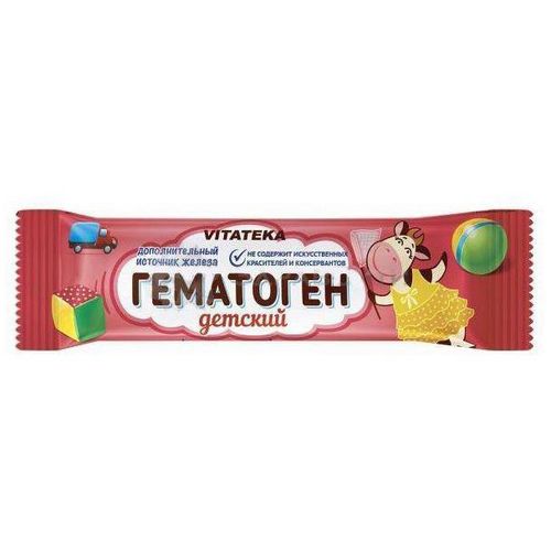 ГЕМАТОГЕН "РУССКИЙ" ДЕТСКИЙ ПЛИТКА 40 Г №1