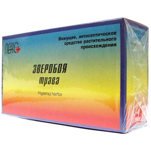 ЗВЕРОБОЯ ТРАВА СЫРЬЕ РАСТИТЕЛЬНОЕ-ПОРОШОК 1,5 Г №20