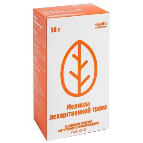 МЕЛИССЫ ЛЕКАРСТВЕННОЙ ТРАВА ЛЕКАРСТВЕННОЕ РАСТИТЕЛЬНОЕ СЫРЬЕ  50 Г №1