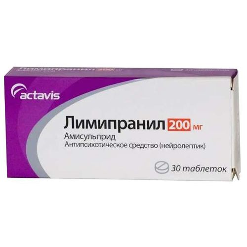 ЛИМИПРАНИЛ ТАБЛЕТКИ ПОКРЫТЫЕ ПЛЕНОЧНОЙ ОБОЛОЧКОЙ 200 МГ №30
