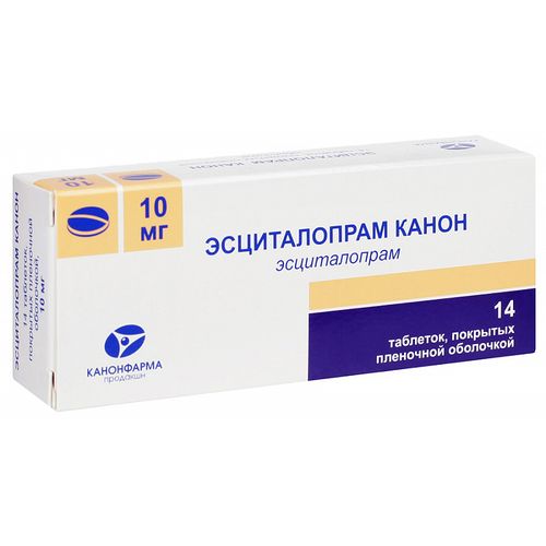 ЭСЦИТАЛОПРАМ КАНОН