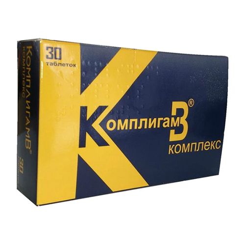 КОМПЛИГАМВ КОМПЛЕКС ТАБЛЕТКИ  1000 МГ №30