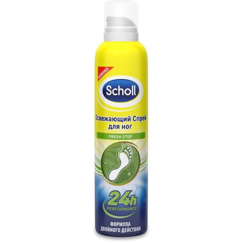 SCHOLL СПРЕЙ ДЛЯ НОГ ОСВЕЖАЮЩИЙ АКТИВНОГО ДЕЙСТВИЯ СПРЕЙ ДЛЯ НОГ 150 МЛ №1