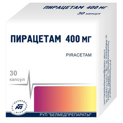 ПИРАЦЕТАМ КАПСУЛЫ 400 МГ   №30