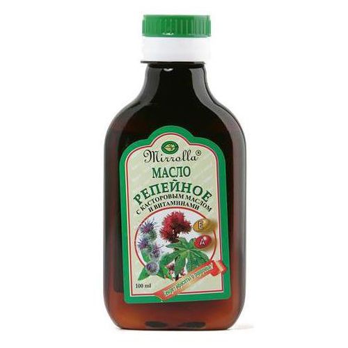 РЕПЕЙНОЕ МАСЛО МИРРОЛЛА С КАСТОРОВЫМ МАСЛОМ И ВИТАМИНАМИ МАСЛО ДЛЯ ВОЛОС 100 МЛ №1
