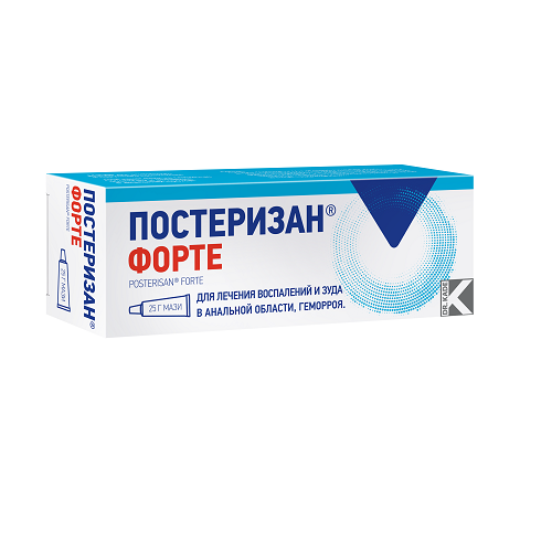 ПОСТЕРИЗАН ФОРТЕ МАЗЬ ДЛЯ НАРУЖНОГО ПРИМЕНЕНИЯ  25 Г №1