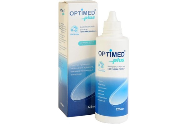 OPTIMED PLUS РАСТВОР Д/ЛИНЗ РАСТВОР ДЛЯ ЛИНЗ 125 МЛ №1