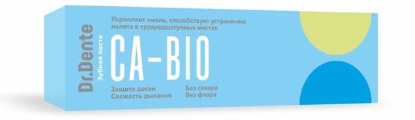 DR.DENTE ЗУБ ПАСТА CA-BIO ЗУБНАЯ ПАСТА РЕМИНЕРАЛИЗУЮЩАЯ  130 Г №1