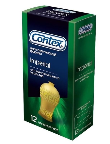 CONTEX ПРЕЗЕРВАТИВЫ ПЛОТНООБЛЕГ IMPERIAL ПРЕЗЕРВАТИВ №12