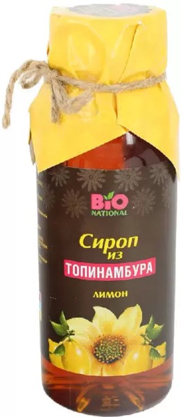 BIO NATIONAL ИЗ ТОПИНАМБУРА С ЛИМОНОМ СИРОП 250 МЛ №1