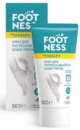 FOOTNESS КРЕМ Д/ПОТРЕСКАВШЕЙСЯ КОЖИ ПЯТОК КОСМЕТИЧЕСКИЙ КРЕМ 50 Г №1