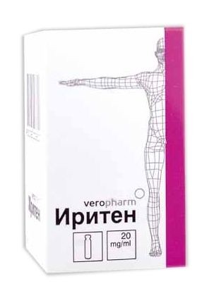 ИРИТЕН КОНЦЕНТРАТ ДЛЯ ПРИГОТОВЛЕНИЯ РАСТВОРА ДЛЯ ИНФУЗИЙ 20 МГ/МЛ 15 МЛ №1