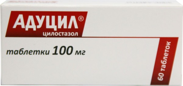 АДУЦИЛ ТАБЛЕТКИ 100 МГ №60
