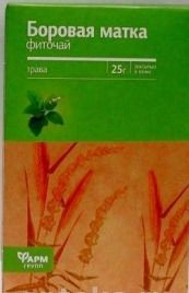 БОРОВАЯ МАТКА РАСТИТЕЛЬНОЕ СЫРЬЕ  25 Г №1