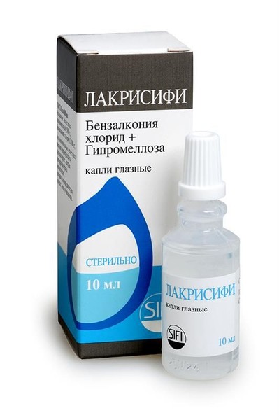 ЛАКРИСИФИ КАПЛИ ГЛАЗНЫЕ 5 МГ/МЛ 10 МЛ №1