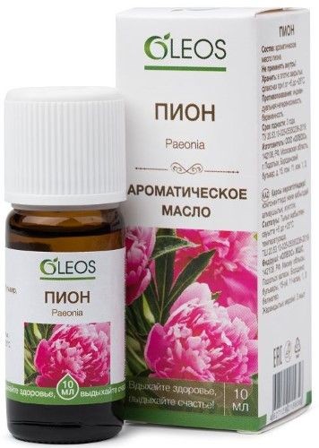 OLEOS МАСЛО АРОМАТИЧЕСКОЕ ПИОН ЭФИРНОЕ МАСЛО  10 МЛ №1
