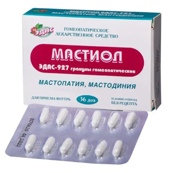 МАСТИОЛ ЭДАС-927 ГРАНУЛЫ ГОМЕОПАТИЧЕСКИЕ  0,17 Г №36