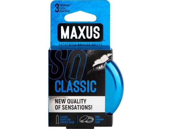 MAXUS ПРЕЗЕРВАТИВЫ CLASSIC ПРЕЗЕРВАТИВ    №3