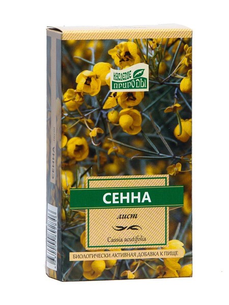 НАСЛЕДИЕ ПРИРОДЫ СЕННА РАСТИТЕЛЬНОЕ СЫРЬЕ  50 Г №1