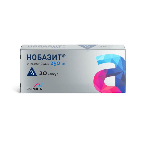 НОБАЗИТ КАПСУЛЫ 250 МГ   №20