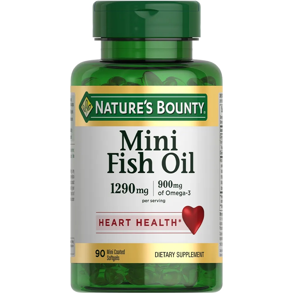 NATURES BOUNTY ОМЕГА-3 1290/900 МГ МИНИ КАПСУЛЫ №90