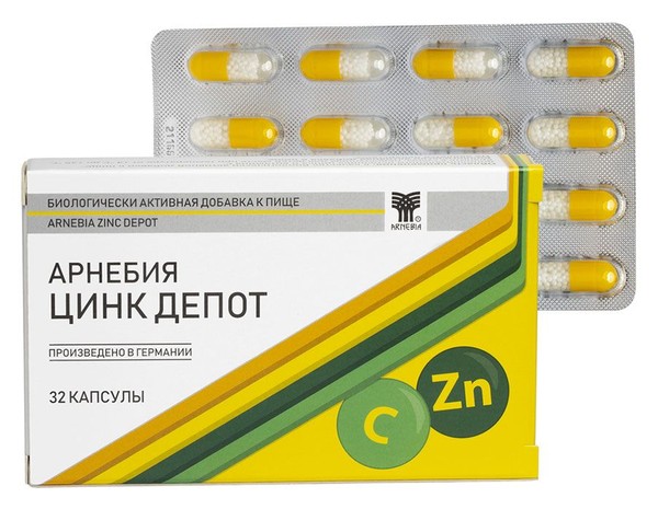 АРНЕБИЯ ЦИНК ДЕПОТ КАПСУЛЫ    №32