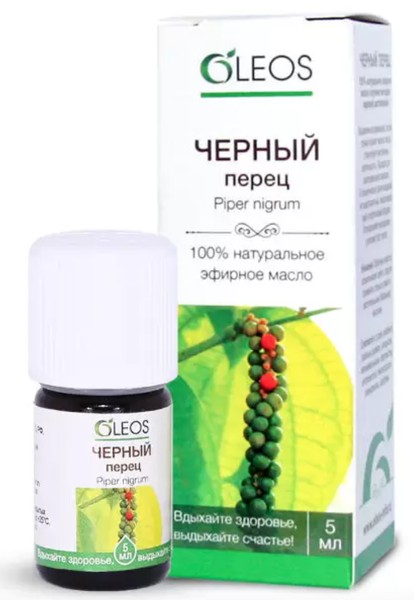 OLEOS ЭФИРНОЕ МАСЛО ПЕРЕЦ ЧЕРНЫЙ ЭФИРНОЕ МАСЛО  5 МЛ №1