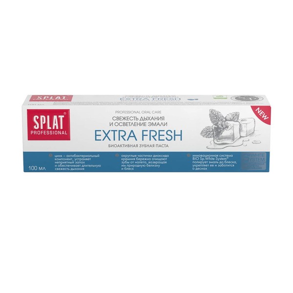 SPLAT PROFESSIONAL З/ПАСТА EXTRA FRESH ЗУБНАЯ ПАСТА ОСВЕЖАЮЩАЯ 100 МЛ №1