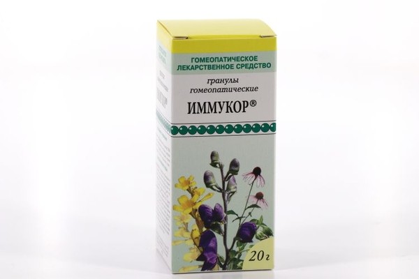 ИММУКОР ГРАНУЛЫ ГОМЕОПАТИЧЕСКИЕ  20 Г №1