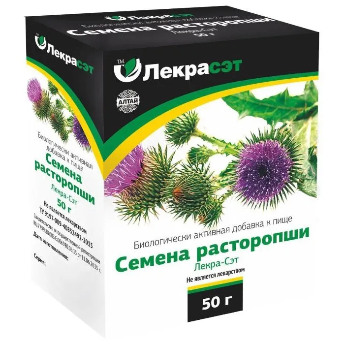 РАСТОРОПШИ СЕМЯН РАСТИТЕЛЬНОЕ СЫРЬЕ  50 Г №1