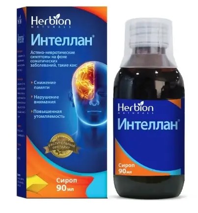 ИНТЕЛЛАН СИРОП  90 МЛ №1