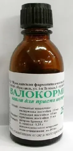 ВАЛОКОРМИД КАПЛИ ДЛЯ ПРИЕМА ВНУТРЬ  25 МЛ №1