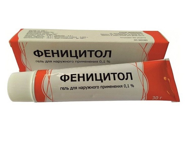 ФЕНИЦИТОЛ ГЕЛЬ ДЛЯ НАРУЖНОГО ПРИМЕНЕНИЯ 1 МГ/МЛ 30 Г №1