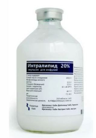 ИНТРАЛИПИД ЭМУЛЬСИЯ ДЛЯ ИНФУЗИЙ 200 МГ/МЛ 500 МЛ №10