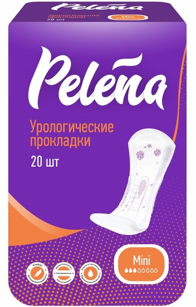 PELENA ПРОКЛАДКИ УРОЛОГИЧЕСКИЕ MINI     №20