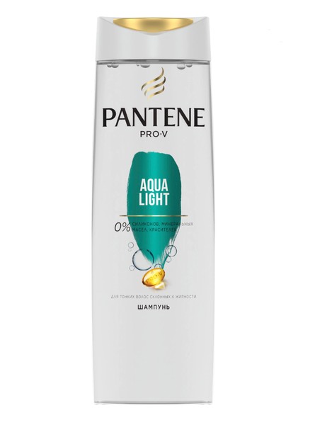PANTENE PRO-V AQUA LIGHT ШАМПУНЬ ШАМПУНЬ 400 МЛ №1