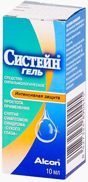 СИСТЕЙН ГЕЛЬ ОФТАЛЬМОЛОГИЧЕСКОЕ СРЕДСТВО КАПЛИ ГЛАЗНЫЕ 10 МЛ №1