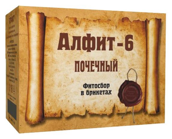 АЛФИТ-6 ФИТОСБОР ПОЧЕЧНЫЙ УТРО+ВЕЧЕР ЧАЙ 2 Г №60