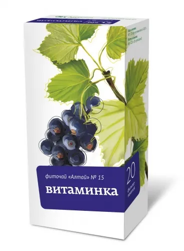 АЛТАЙ №15 ВИТАМИНКА ЧАЙНЫЙ НАПИТОК 2 Г №20