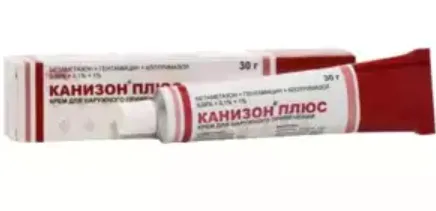 КАНИЗОН ПЛЮС КРЕМ ДЛЯ НАРУЖНОГО ПРИМЕНЕНИЯ  30 Г №1