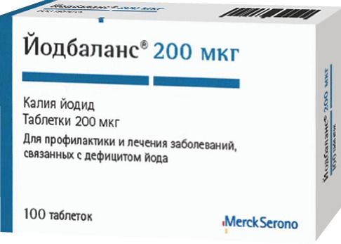 ЙОДБАЛАНС ТАБЛЕТКИ 0,2 МГ   №100