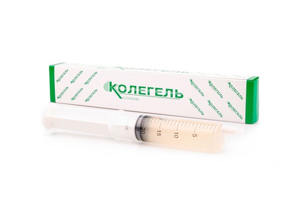 КОЛЕГЕЛЬ (КОЛЕТЕКС-ГЕЛЬ-ДНК-Л) С ДЕРИНАТОМ И ЛИДОКАИНОМ МАТЕРИАЛ ГИДРОГЕЛЕВЫЙ 20 Г №1