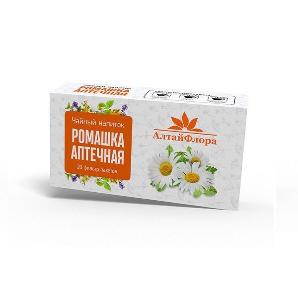 АЛТАЙФЛОРА РОМАШКА ЦВЕТКИ ФИТОЧАЙ  1,5 Г №20